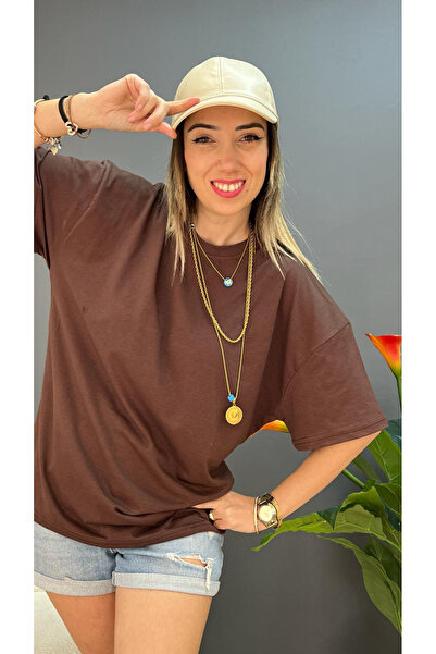 FUKATEX Unisex Oversize Solid Color Tshirt