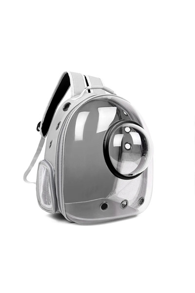 Zenva Transparent backpack for cats and small dogs 24x32x41 cm - ventilation,...