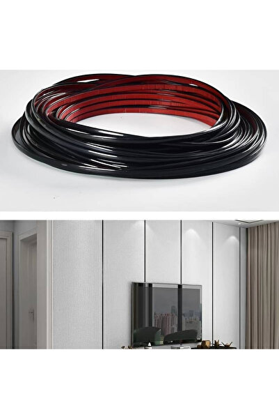 MaffStuff Black self-adhesive decorative tape for walls, furniture and cars 1...