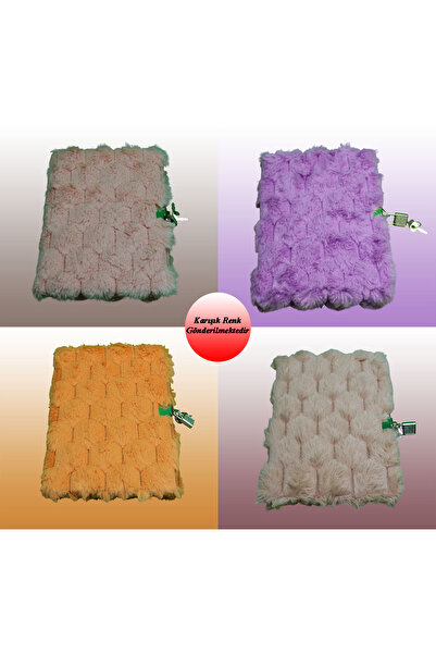 Gift Moda Plush Dreams Locked Notebook