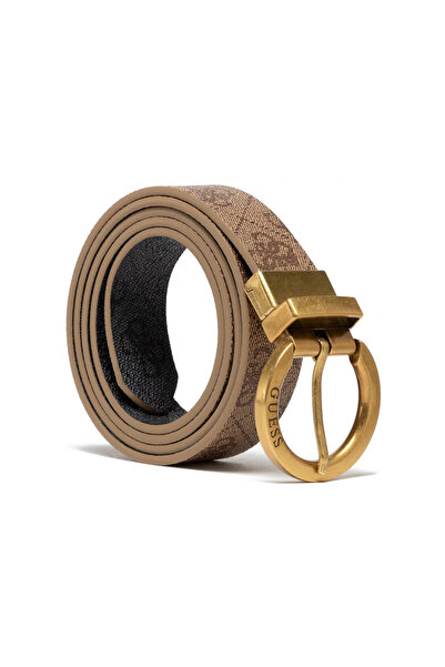 Guess Guess, Naya, Υφασμάτινη Ζώνη, BW7501VIN30, Μπεζ, Για Γυναικεία