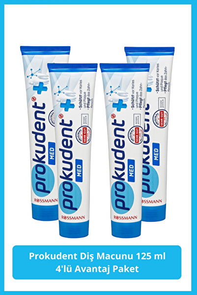 prokudent Diş Macunu 4x125 ml