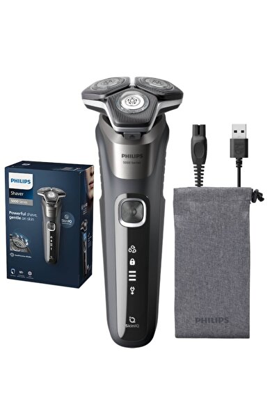 Philips Aparat de barbierit Shaver Seria 5000 S5887/10, barbierit umed/uscat,...