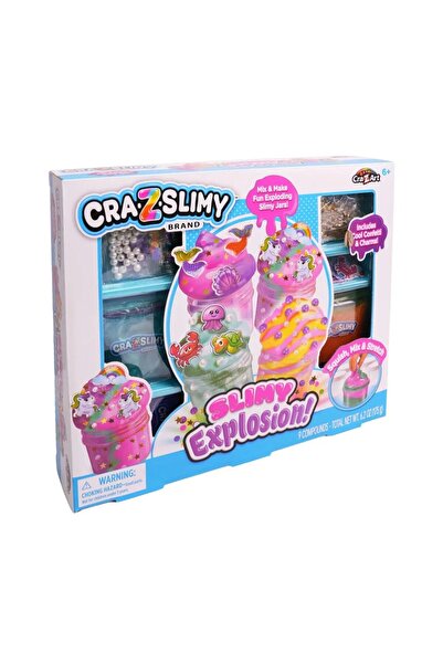 CrazArt Slimy Explosion Creative Set with Jellies for Modeling