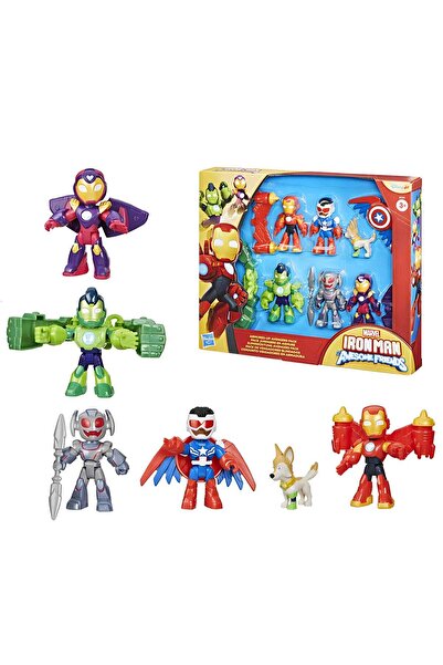 IRON MAN مجموعة شخصيات مارفل وأصدقائه المميزين من أبطال المنتقمون المدرعون