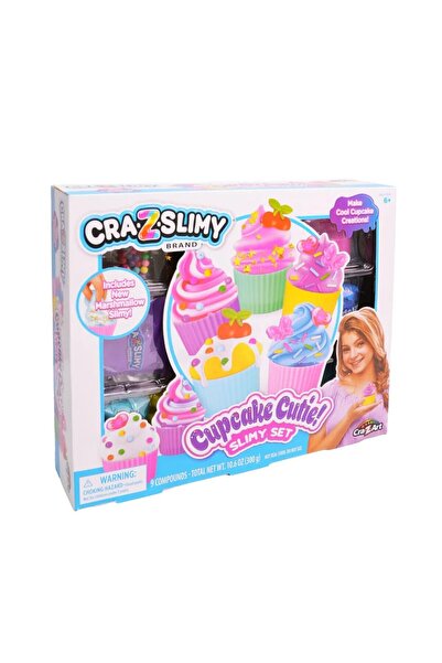 CrazArt Cupcake Kit with Colored Jellies for Modeling and Decorating