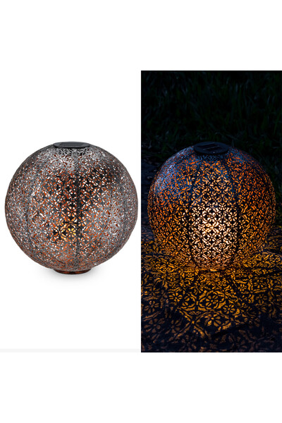 Navaris Solar Outdoor Lamp, LED Lighting, 30 cm, Automatic On/Off, 47543.07