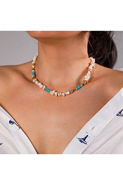 Ezera Colier cu chipsuri de scoici Anand, îmbrățișează frumusețea naturii