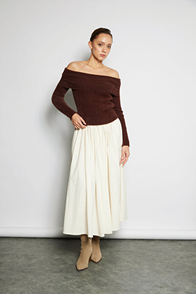 Nisan Madonna Collar Knitwear Sweater