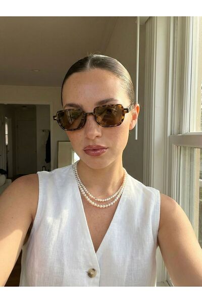 Goldmine Women's Eden Sunglasses Uv400 Leopard Brown