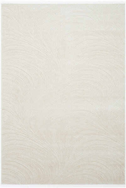 Cool Halı Arezzo Krem Bej Rengi Yumuşak Akrilik Pamuk Makine Dokuma 4 Mevsim ...