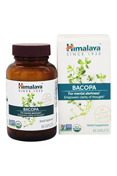 Himalaya Organik Brahmi Bacopa Mental Alertness 750 mg 60 Tablet