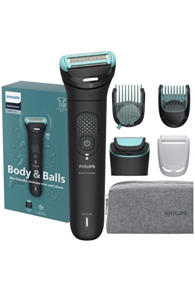 Philips Aparat de ras si tuns corporal cu sita metalica hipoalergenica BG7470...