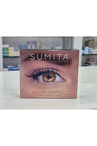 SUMITA عدسات لاصقة بلون البندق النقي