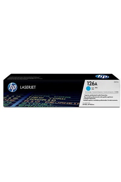 HP Toner laser 126A cyan, 1000 pagini