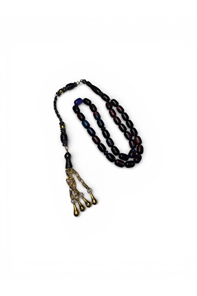 EnazStore Special Neon Color Space Stone Opal Simile Capsule Cut Rosary Beads