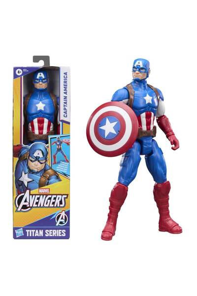 Marvel Avengers Titan Serisi Aksiyon Figürü 29 cm - Captain America