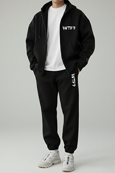 EFFRENATU What the Hell? (What the Fun) Men's Hooded Tracksuit Set – Urban St...