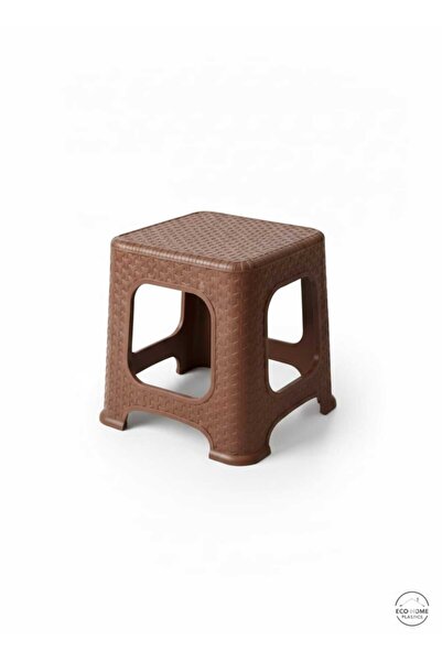 saral plastik KAHVERENGİ KÜÇÜK TABURE