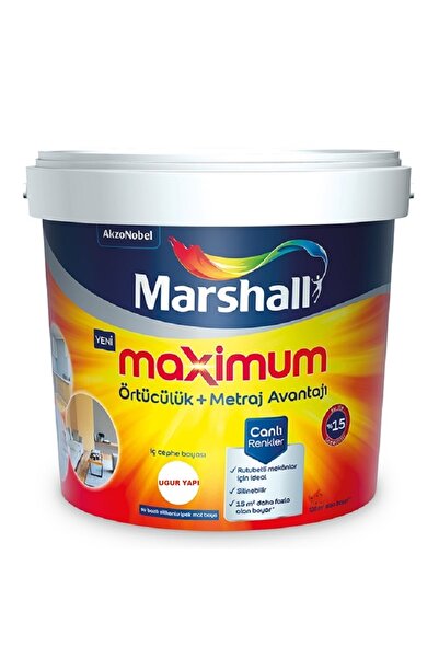 Marshall Maximum Silikonlu İpek Mat Duvar Boyası