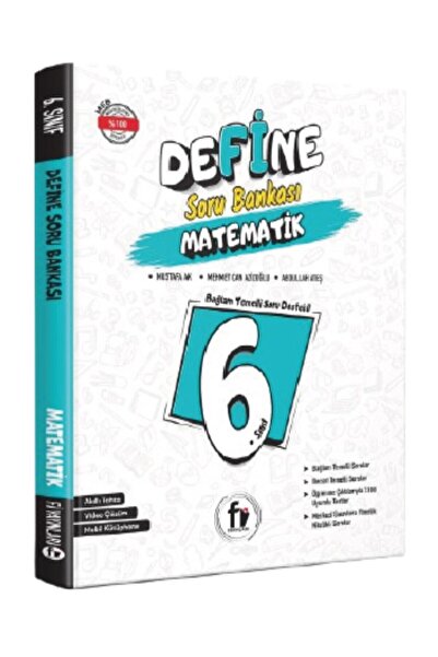 Fi Yayınları 6. Sınıf Maarif Model Define Matematik Soru Bankası