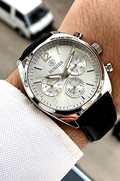 Homies ساعة يد رجالية أورينال مع ضمان لمدة عامين، مقاومة للماء حتى 3 ATM، سوا...