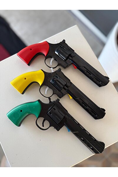 BTİCARET oyuncak kovboy tabancası pilastik gun 24cm