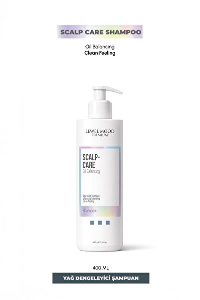 ScalpCare Yağ Dengeleyici Şampuan | Oil Balancing Shampoo | Yağlı Saçlar İçin Şampuan 400 ml