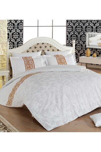 Class Home Collection Luxury satin bed linen 6 pieces, Class Home Collection,...