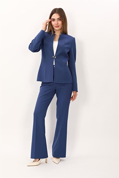 ÖNDER ÖZSOY Hakim Lapel Collar Classic Jacket & Pocketed Spanish-Cuff Trouser...