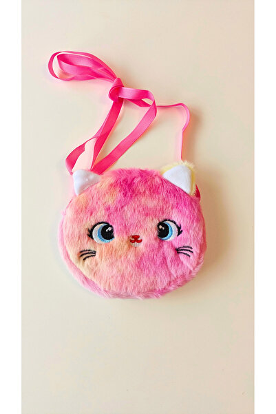 Generic Peluş Kedi Desenli Çapraz Çanta