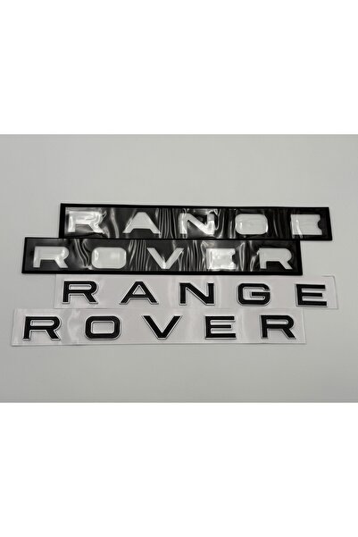 Range Rover Emblema Compatibila fata/spate CROM/NEGRU