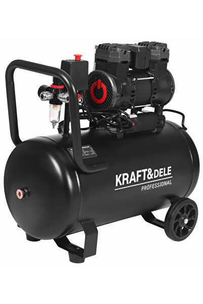 Kraft&dele Compresor fără ulei 50L, 2500W, 8 bar, KD4082