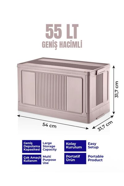 Bayev 1 Piece of Powder 3001 Folding Portable Organizer Case with Lid Multi-P...