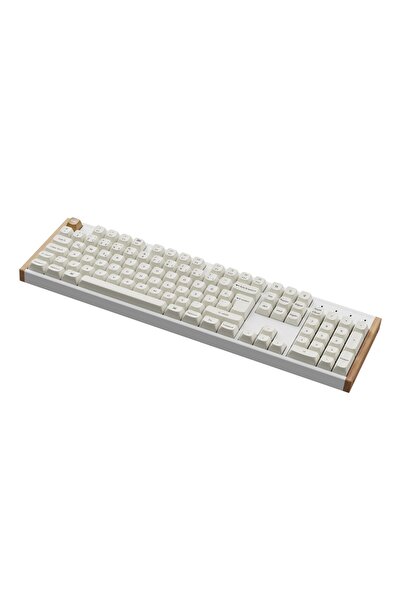 Keychron K10 He Kablosuz Manyetik Bulutsu Anahtar Özel Klavye K10h-q1-tr Beyaz