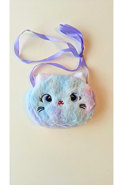 Generic Peluş Kedi Desenli Çapraz Çanta