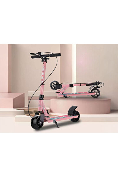 OEM 2-wheel scooter, foldable, 65 mm wide wheels with LED lights, adjustable,...