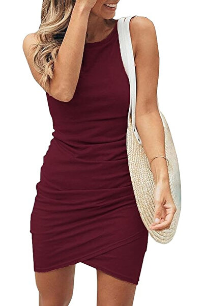 OEM Elegant summer dress, short, with long sleeves, fitted, L