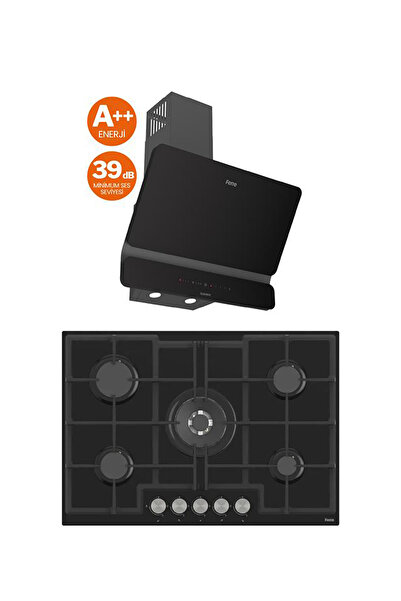 Ferre MEGA PLUS SERİSİ 2'Lİ CAM ANKASTRE SET (ED035-D080SA)