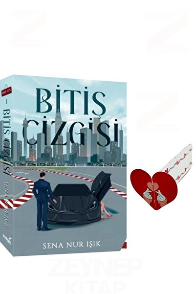 İndigo Kitap Bitiş Çizgisi - Sena Nur Işık(Karton Kapak)(Özel Tasarım Kalp Ay...
