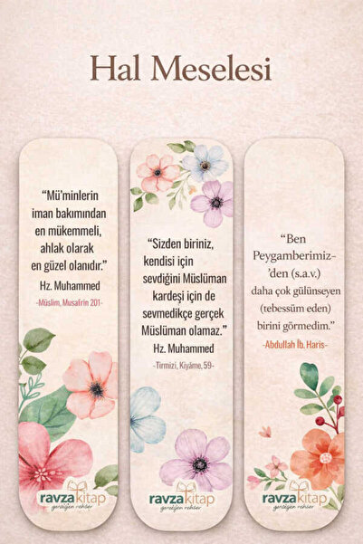 Hobbi Tasarım Hal Meselesi Üçlü Ayraç Seti