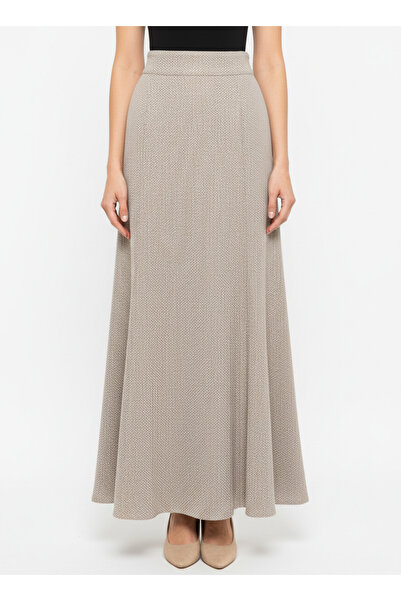 star form Tüvit Beli Lastikli Çan Etek