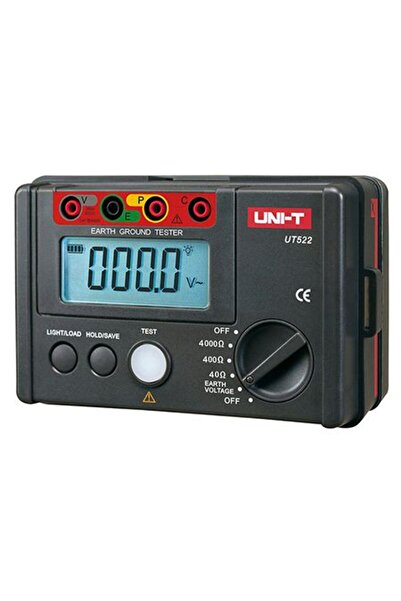 KlaussTech Multimetru digital pentru rezistența la pământ cu afișaj, 560 g