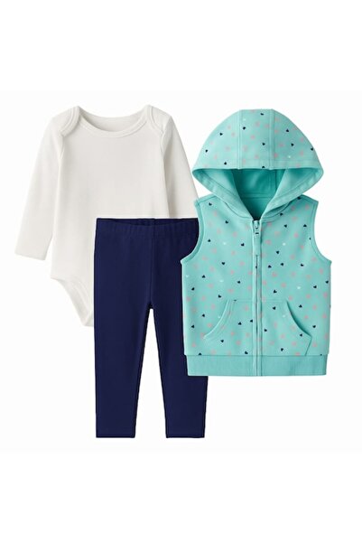 Carter's Set 3 piese pentru fete, 9 luni