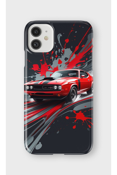 lelia حافظة هاتف شفافة مطبوعة متوافقة مع iPhone 11 |   مجموعة توربو لاين ستري...