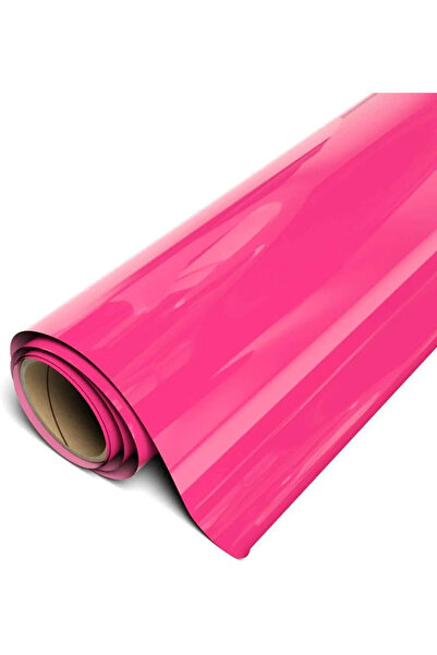 Timeet Pink Vinyl Roll 12 inch x 12FT, Iron-On Heat Transfer Vinyl for DIY, T...