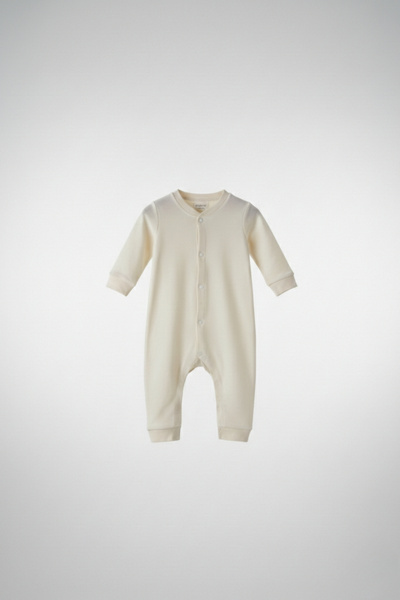 lilico 100% Cotton Baby Girl Romper with Snap Fasteners, Comfortable Fit, Newborn Daily Wear