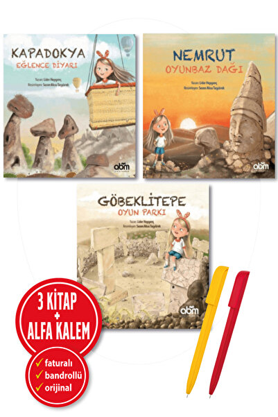 Abm Yayınevi الفا كالم+كابادوكيا أرض المرح+نيمروت أوينباز+غوبليك تيب ليدر هيب...