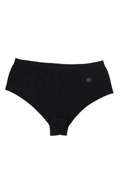 OBJE Kadın Mavi Düz Lastik 3'lü Hipster Külot