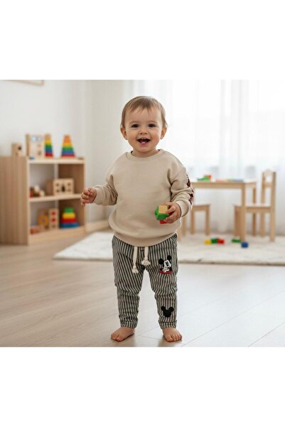 Miniminnakkidswear Çocuk alt üst 2'li sweatshirt & eşofman takımı